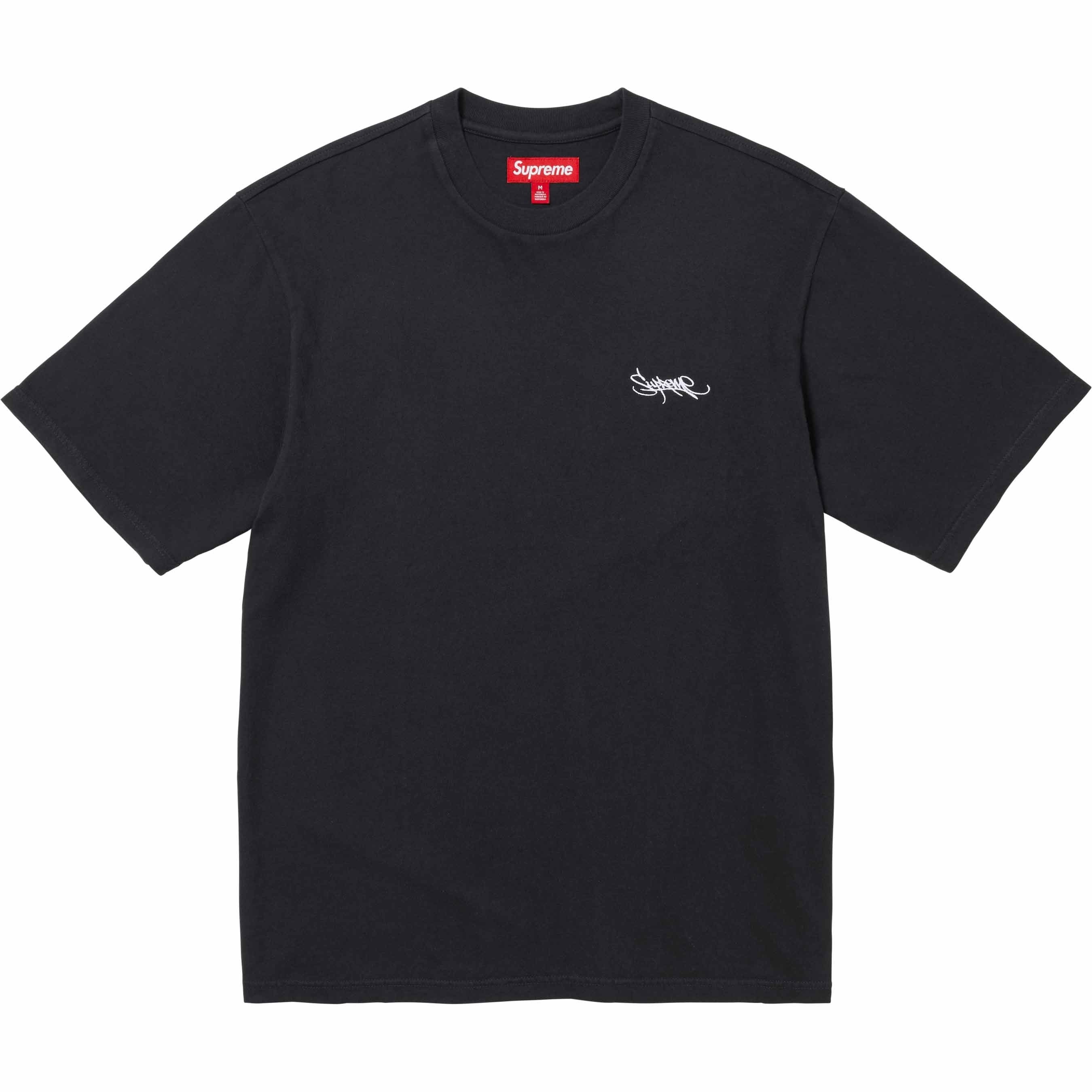 Washed Tag S/S Top view 3